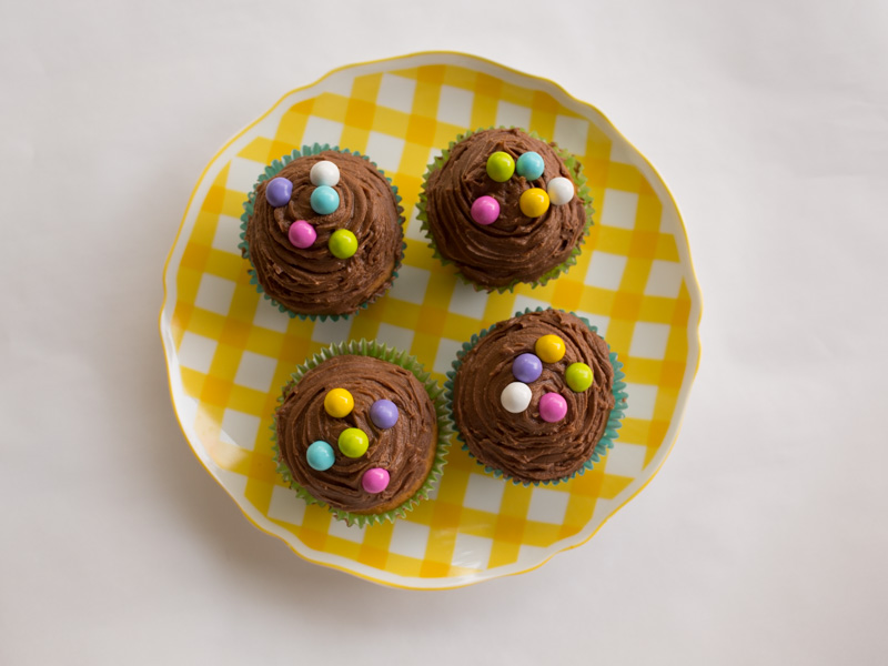 Annvie's - Cupcakes vanille chocolat de Pâques