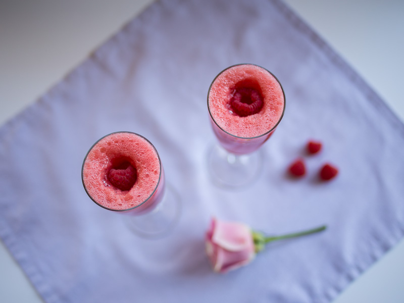 Annvie's - cocktail sans alcool pamplemousse rose framboise