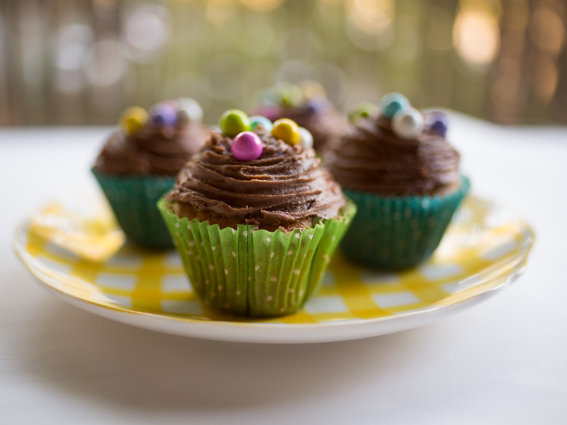 Annvie's - Cupcakes vanille chocolat de Pâques