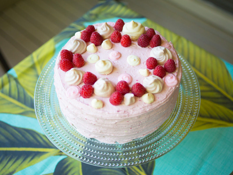 Annvie's - layer cake framboises